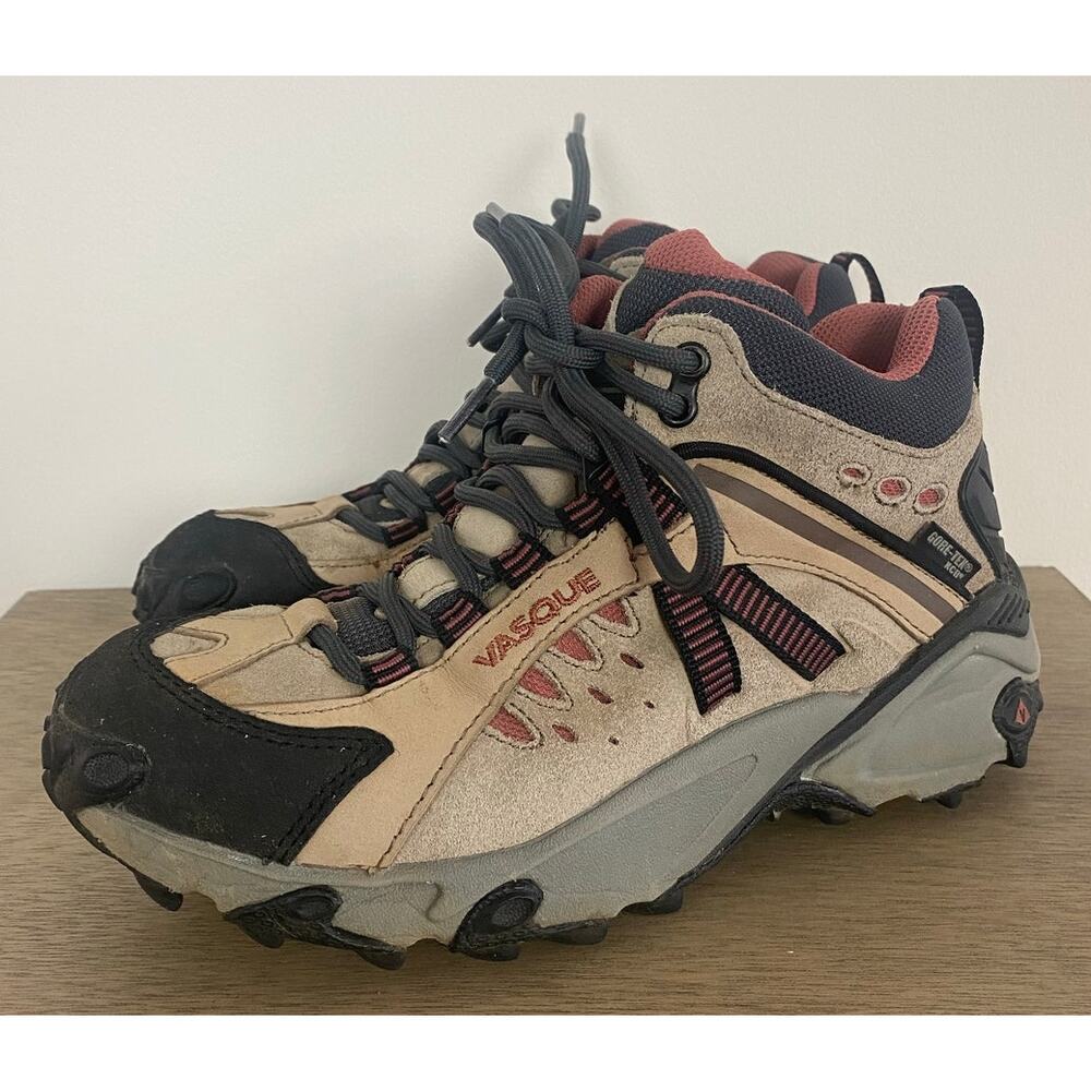 Women Vasque Breezy Gore-Tex XCR GTX suede ankle hiking athletic boots 6.5M